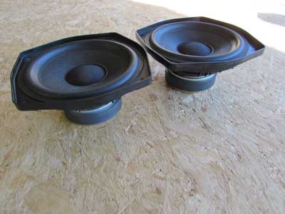 BMW Front Speakers 2 Ohm Philips (Incl. Pair) 65124167255 2003-2008 E85 E86 Z42